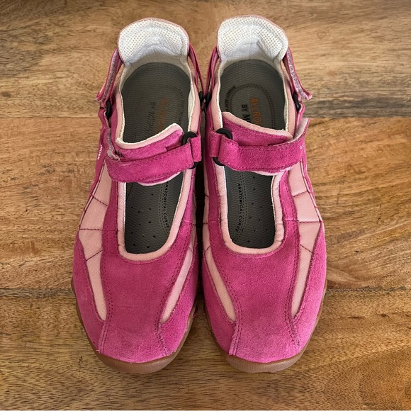 Mephisto Allrounder Mary Jane Shoes Pink Breast Cancer Comfort Leather Size 7 - Picture 4 of 12